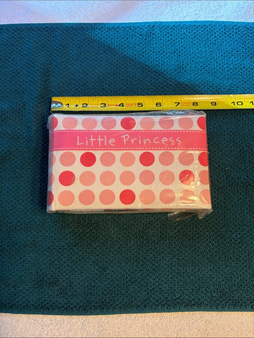 Mud Pie Pink Polka Dot Little Princess Brag Book Photo Album